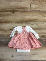 NEW Just One You 2pc Bodysuit & Cherry Jumper Set White sz 3m