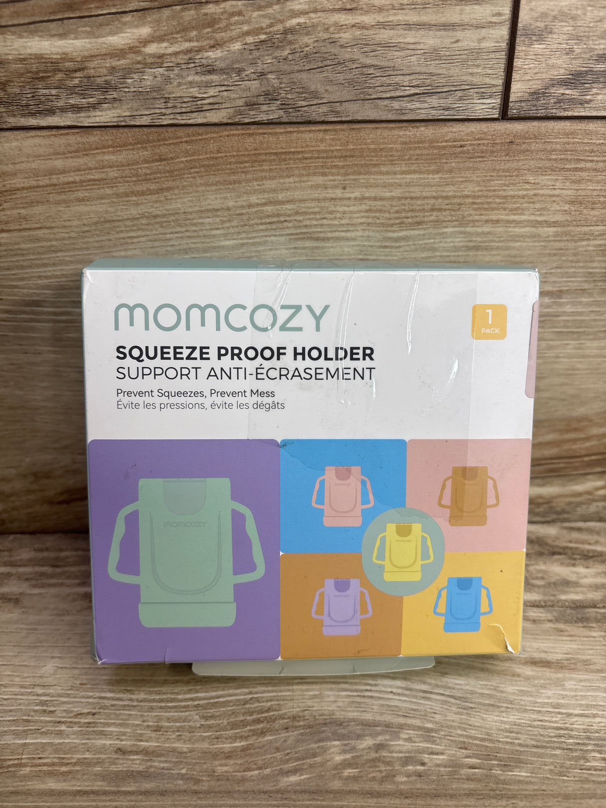 NEW Momcozy Squeeze Proof Pouch Holder - Pink