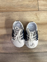 Janie & Jack Saddle Crib Shoes White sz 1/2c