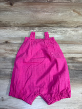 NEW First Impressions Swiss Dot Romper Hot Pink sz 18m
