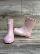 Hunter First Classic Rain Boots Pink sz 4c