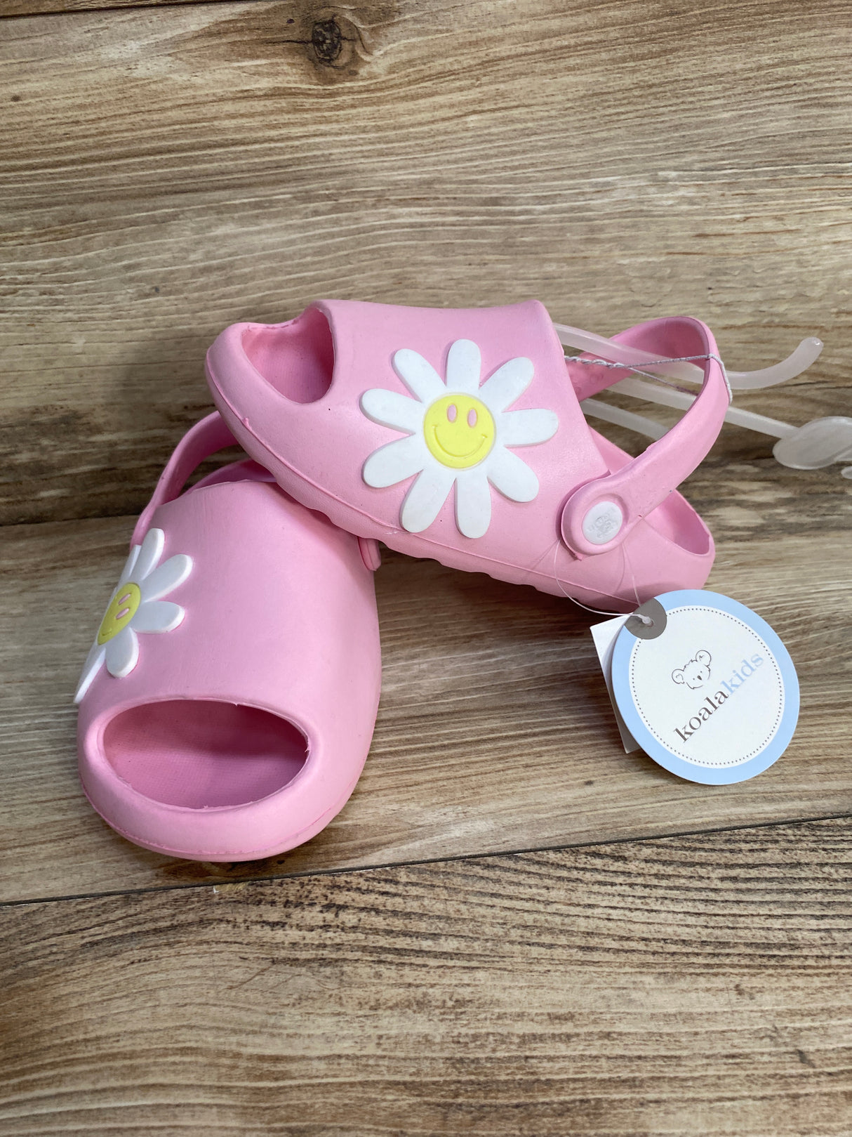 NEW Koala Kids Sunflower Clogs Pink sz 9c