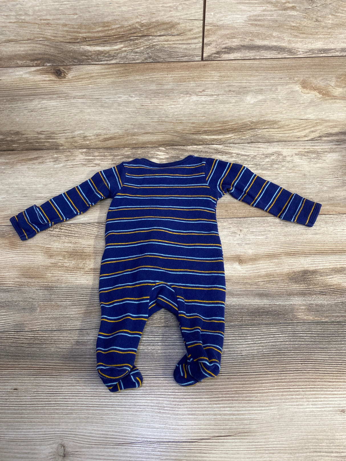 Carter's Striped Sleeper Navy sz Newborn