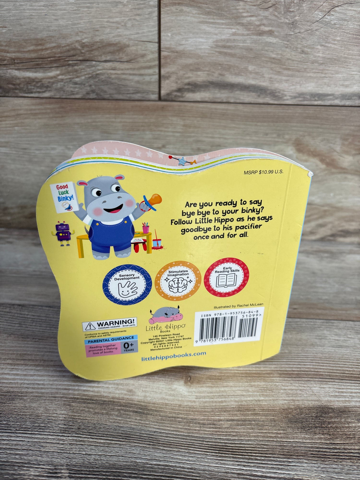 Bye Bye Binky - Touch and Feel Board Book
