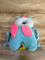 JunNeng Baby Head Protector Backpack, Blue Unicorn