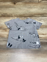 Cat & Jack Dino Shirt Grey sz 2T