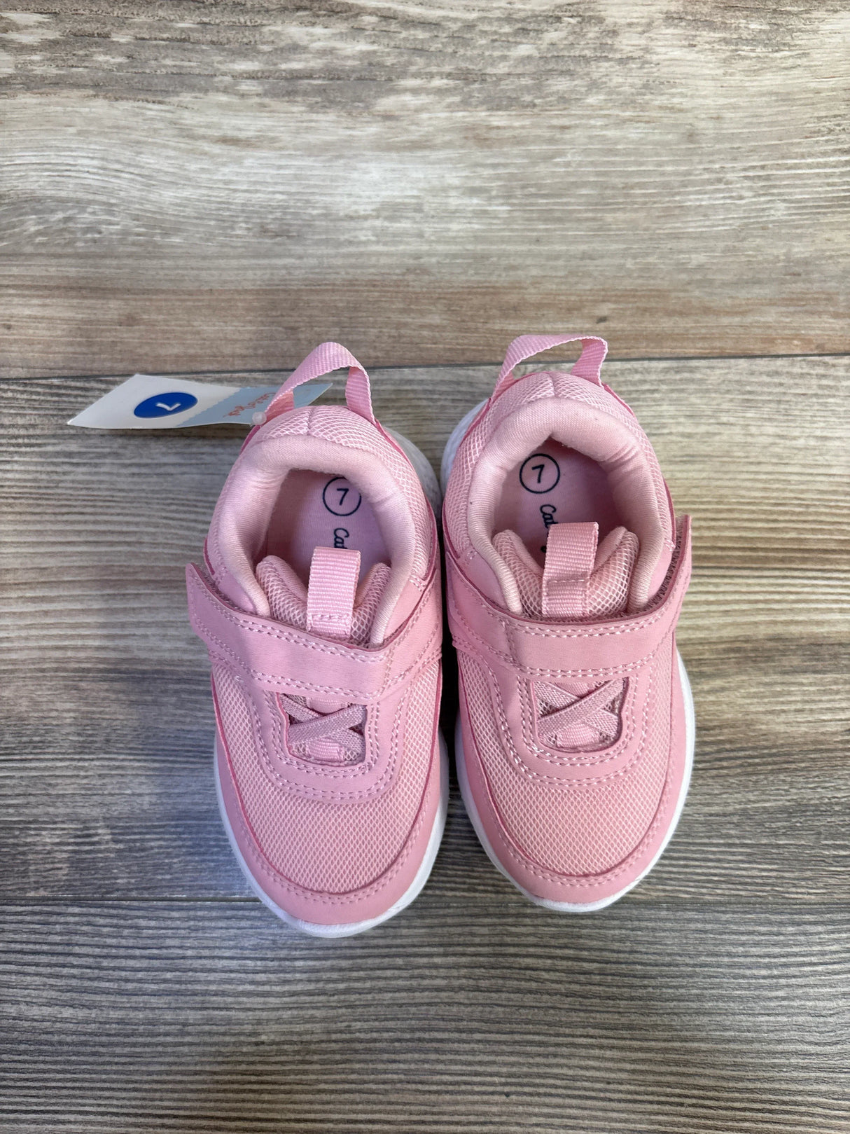 NEW Cat & Jack Robin Sneakers Pink sz 7c