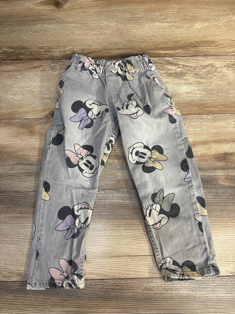 H&M Minnie Mouse Print Jeans Grey sz 4T - Me n Mommy To Be