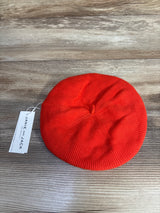 NEW Janie & Jack Sweater Bow Beret Orange sz 2-3T