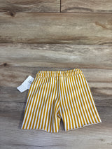 NEW Grayson Mini Striped Drawstring Shorts Yellow sz 12m