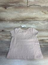 NEW Children's Place Dream Lead Achieve Believe Shirt Beige sz 18-24m