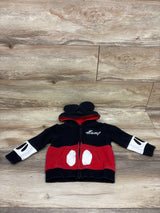 Disney Store Mickey Mouse Zip-Up Hoodie Black sz 2T