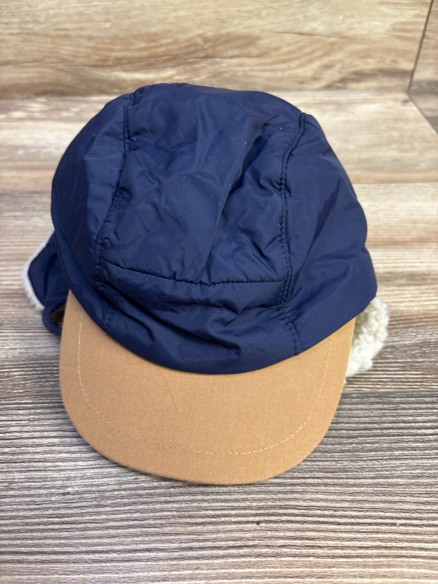 Old Navy Sherpa Lined Trapper Hat Navy sz 6-12m