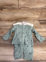 NEW Just One You 3pc Nuts About You bodysuit Set Green sz 9m