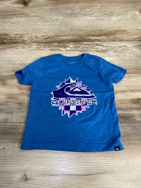 Quiksilver Logo Shirt Blue sz 2T - Me n Mommy To Be