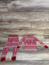 Little Sleepies Reindeer Cheer 2pc Pajama Set Red sz 3T