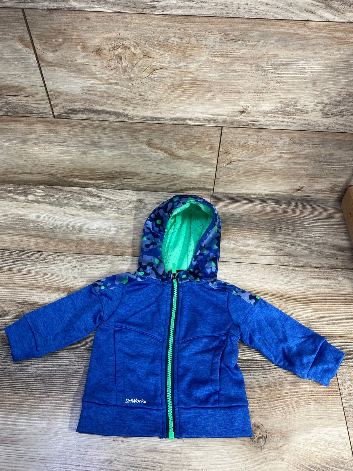 Athletic Works Full Zip Jacket Blue sz 3-6m