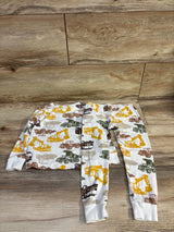 Carter's 2pc Pajama Set White sz 3T