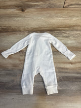 Carter's Ribbed Sleeper White sz Newborn