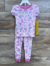 NEW Peppa Pig 2pc Pajama Set Pink sz 3T