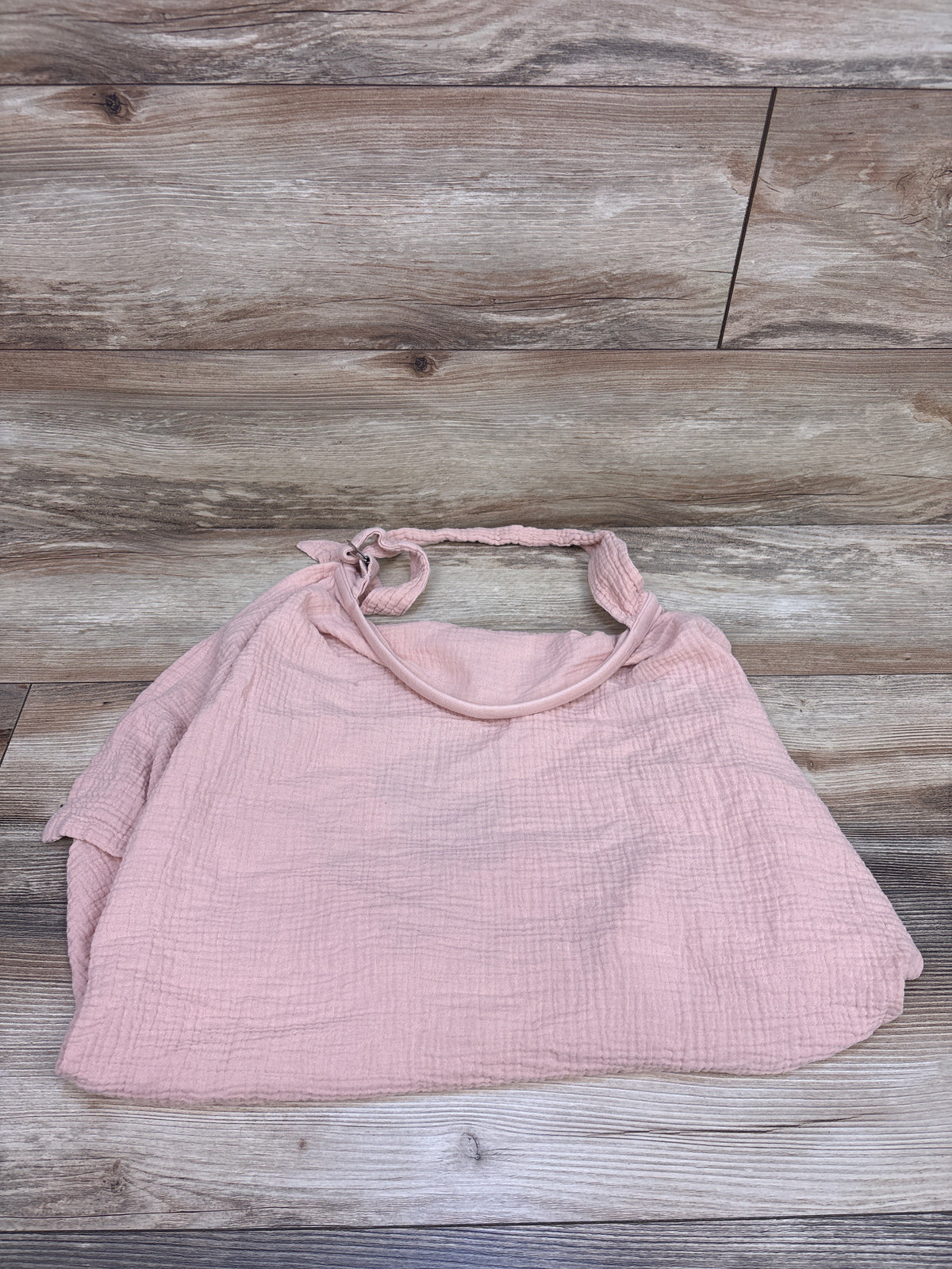 Konssy Muslin Nursing Cover Up for Breastfeeding with Rigid Hoop Pink