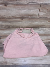 Konssy Muslin Nursing Cover Up for Breastfeeding with Rigid Hoop Pink