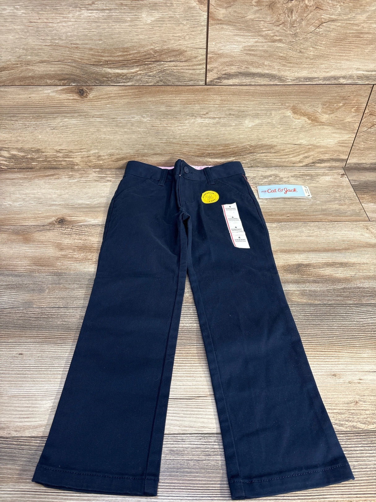 NEW Cat & Jack Straight Pants Navy sz 4T - Me n Mommy To Be