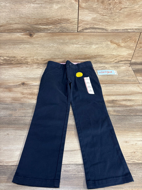 NEW Cat & Jack Straight Pants Navy sz 4T - Me n Mommy To Be