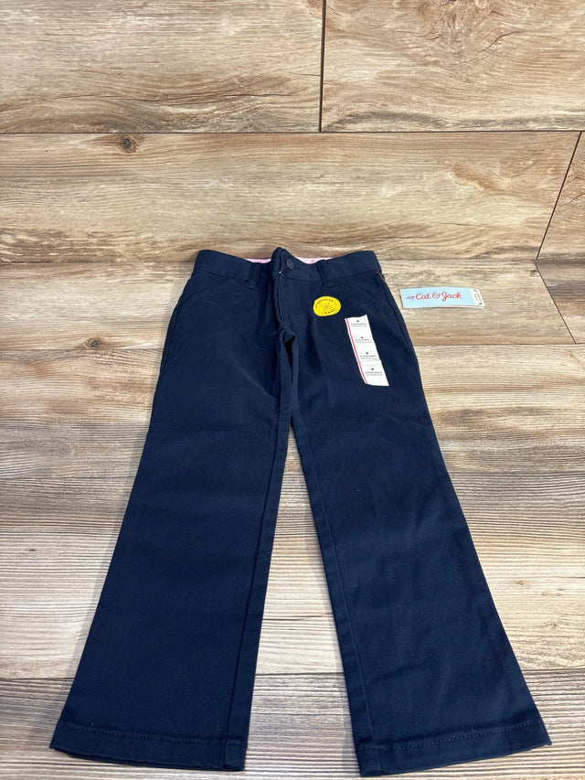 NEW Cat & Jack Straight Pants Navy sz 4T - Me n Mommy To Be