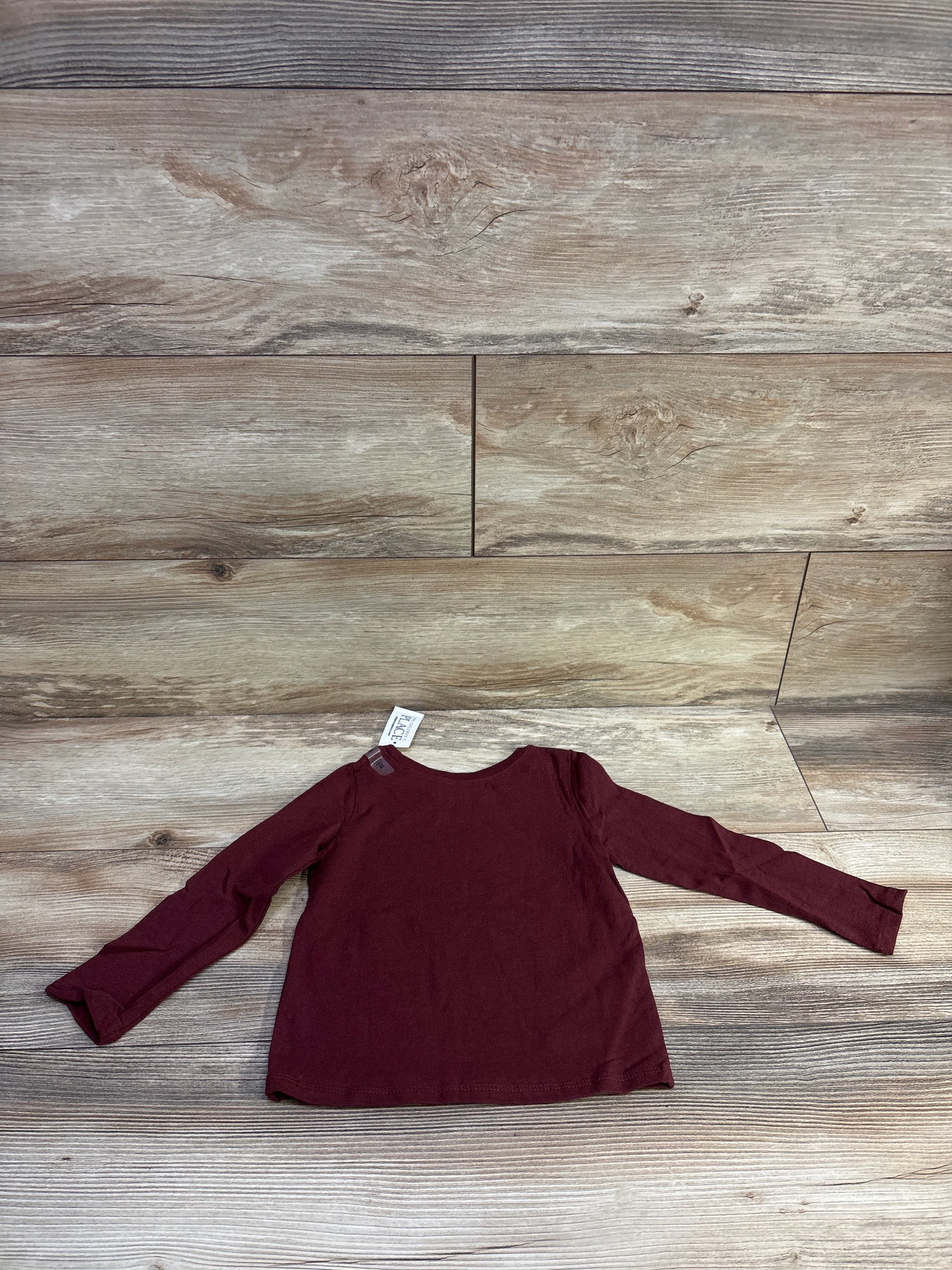 NEW Children's Place 'Tis The Season Shirt Maroon sz 2T