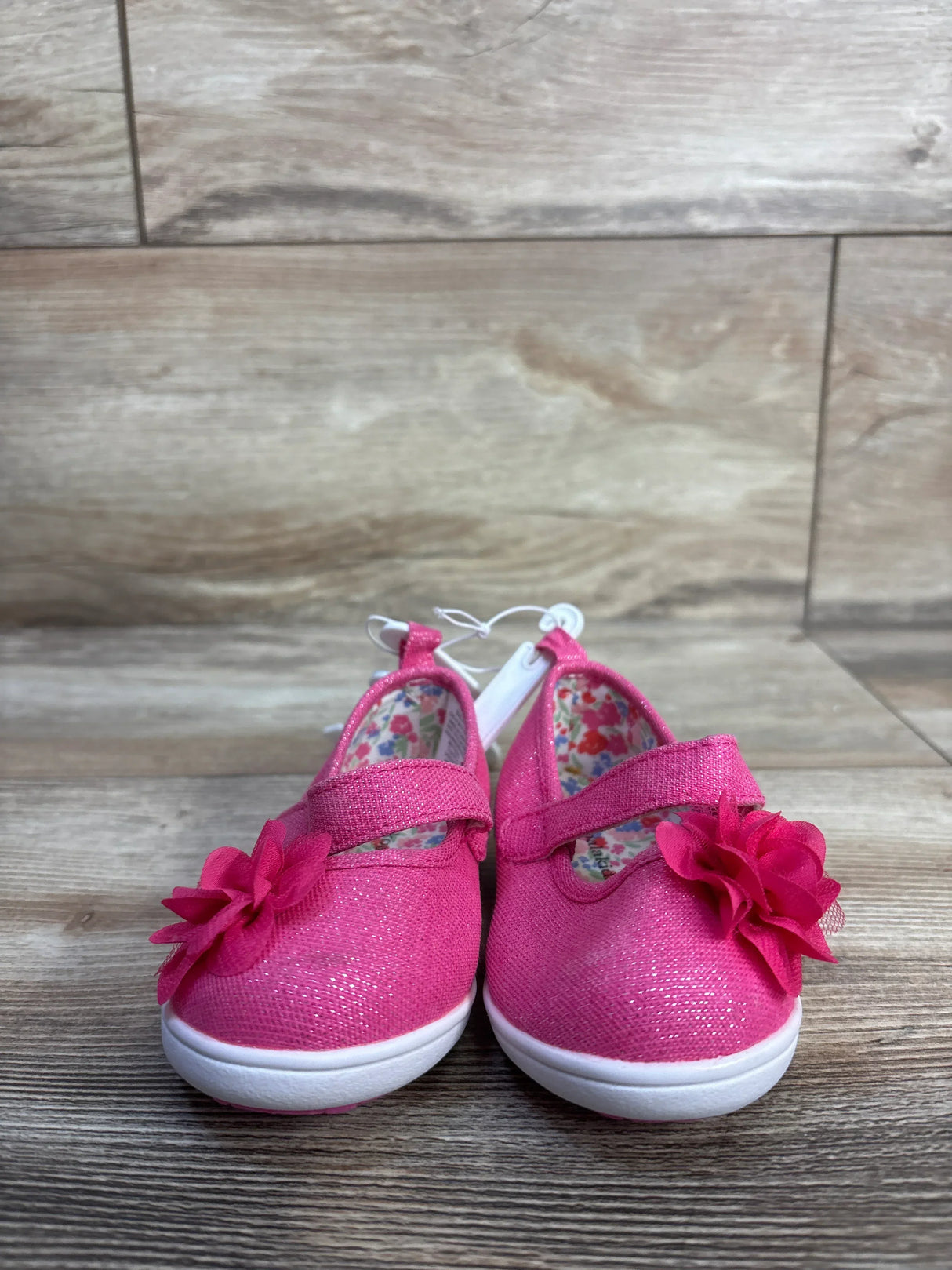 NEW Koala Kids Sparkle Mary Jane Flats Pink sz 4c
