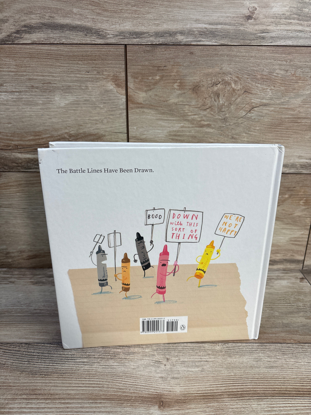 The Day the Crayons Quit Hardcover Book