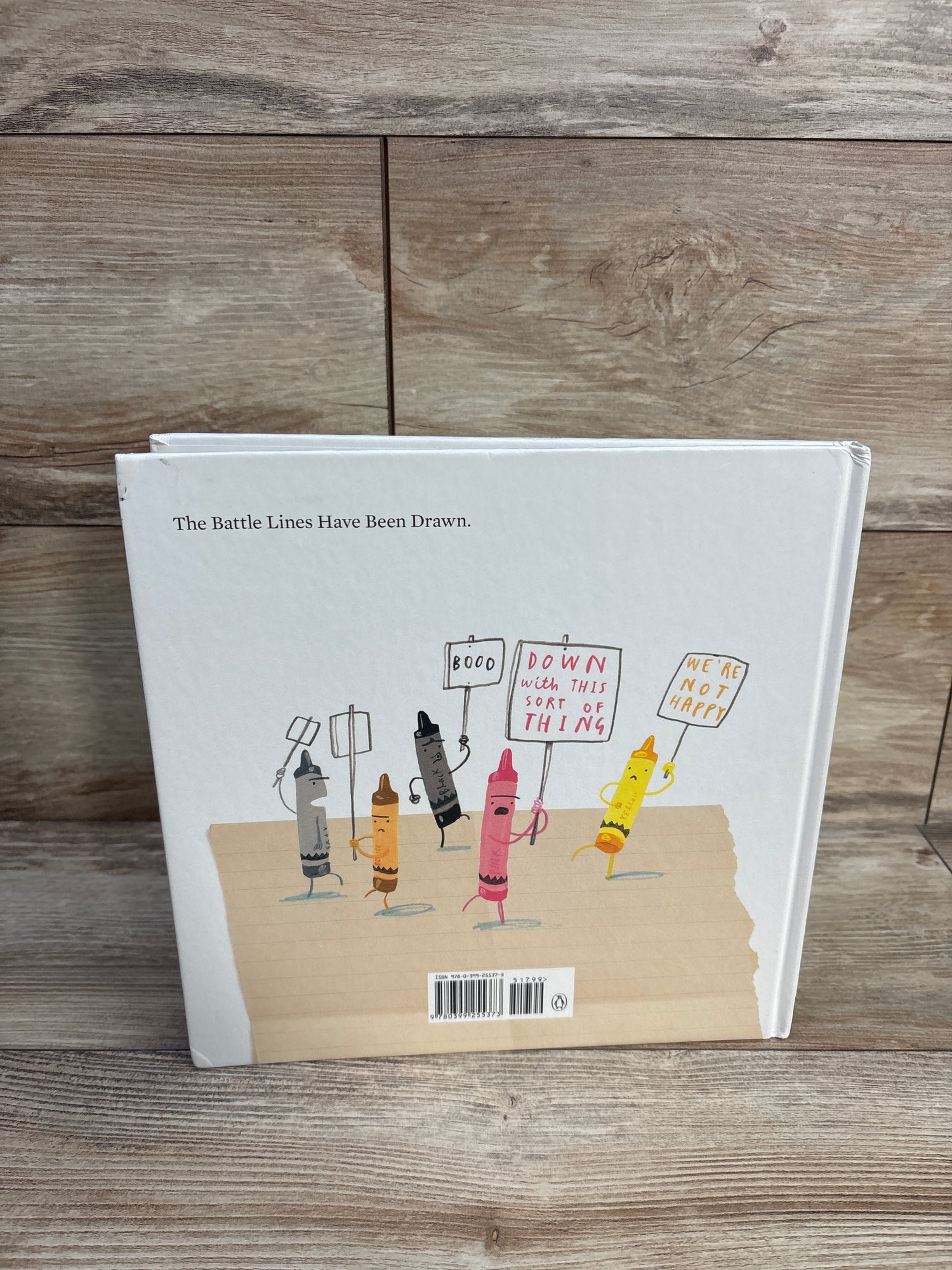 The Day the Crayons Quit Hardcover Book