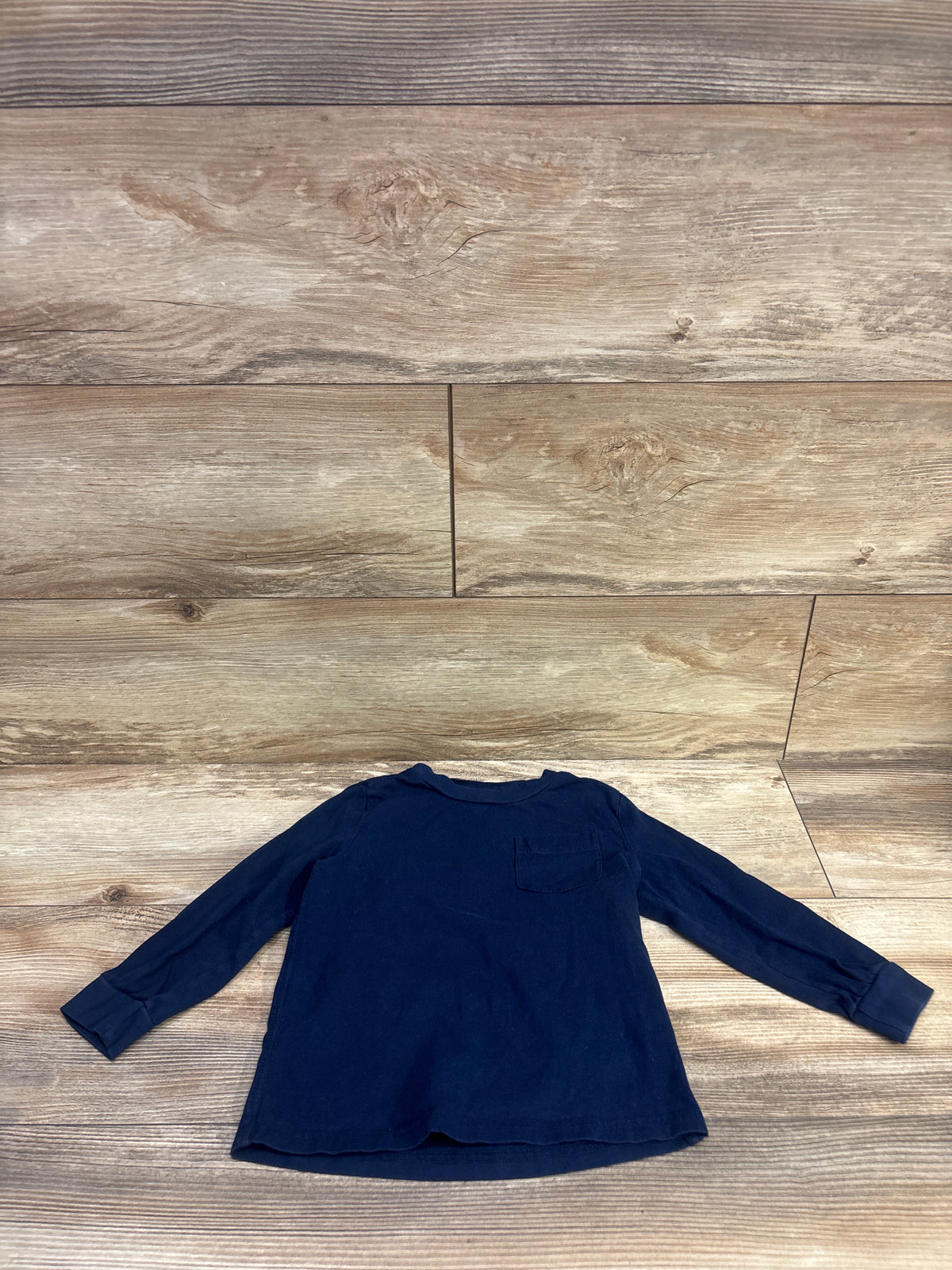 Simple Joys Long Sleeve Shirt Navy sz 3T