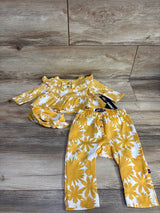NEW Limited Edition 3pc Set Yellow sz 3/6m