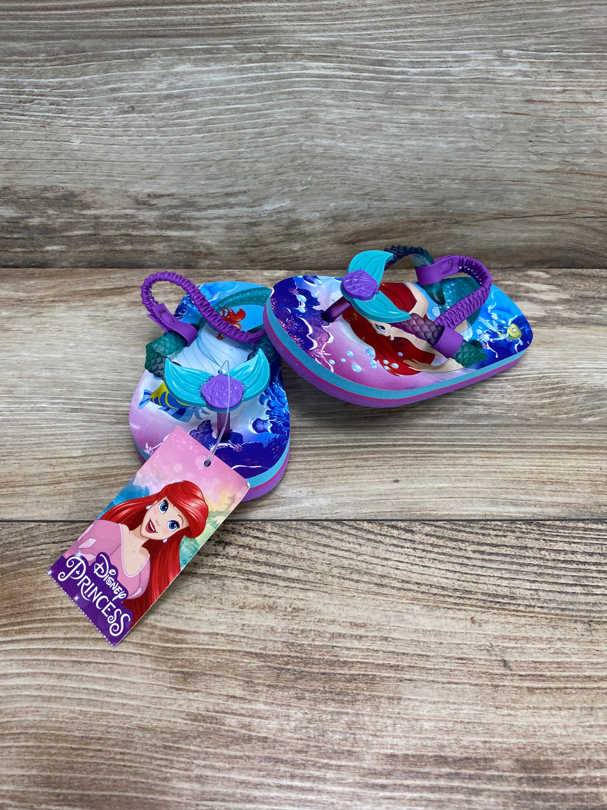 NEW Disney Princess The Little Mermaid Sandals Sz 5c/6c