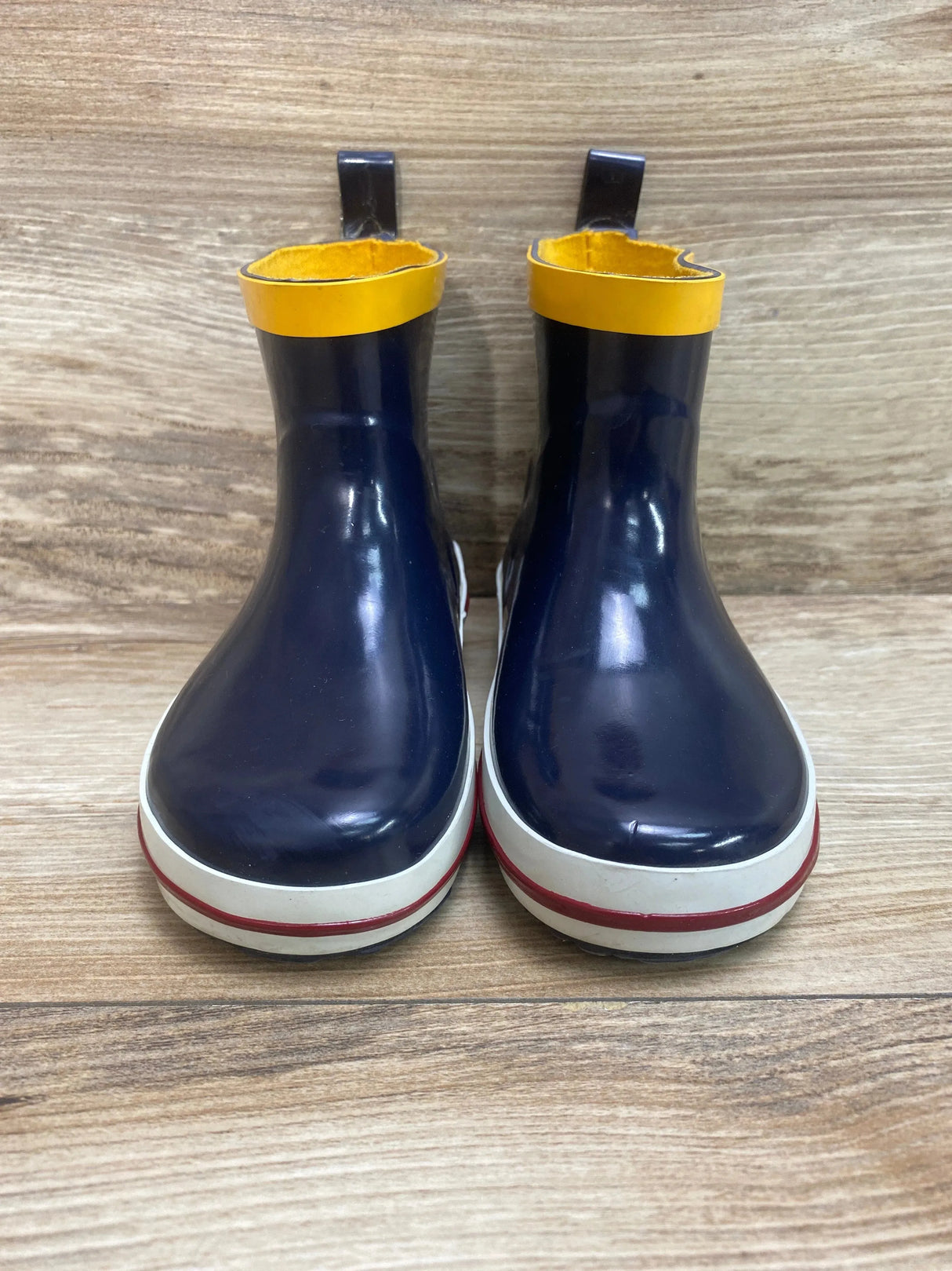 Old Navy Short Rubber Rain Boots Blue Sz 8c