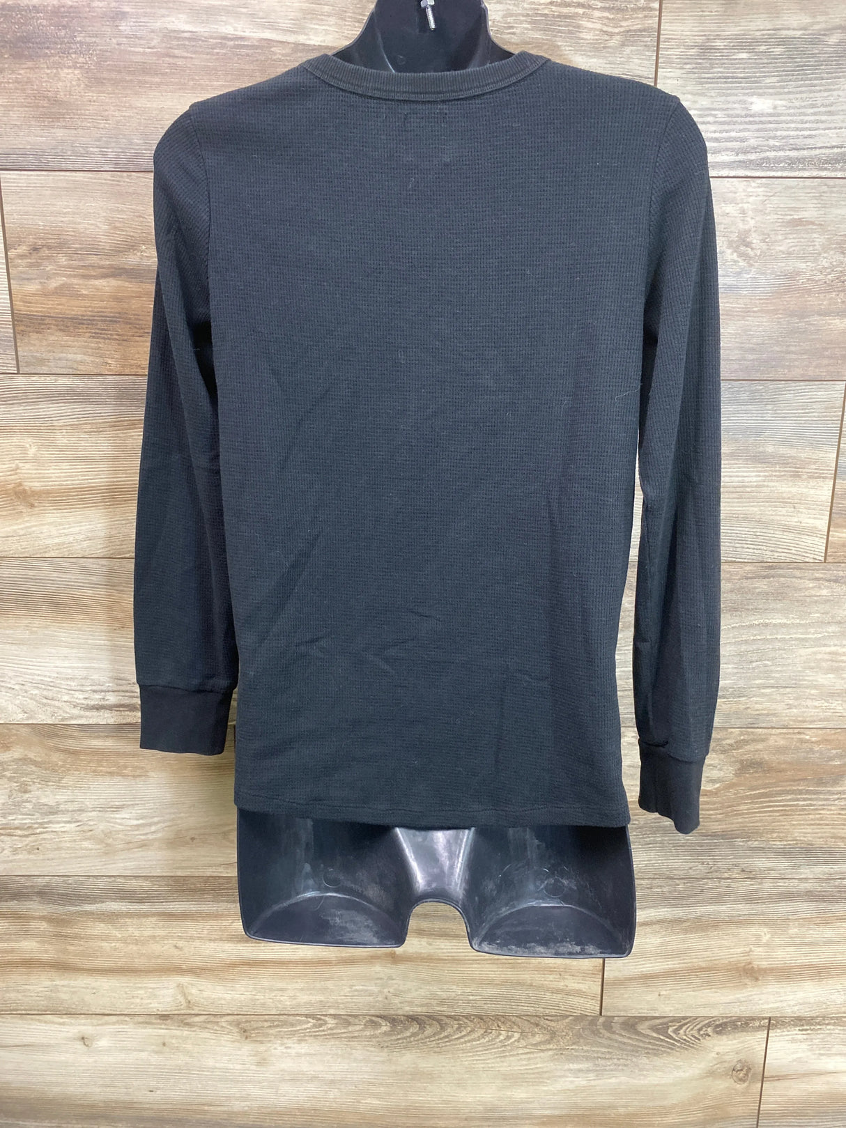 Gap Maternity Thermal Knit Long Sleeve Shirt Black sz Medium - Me n Mommy To Be