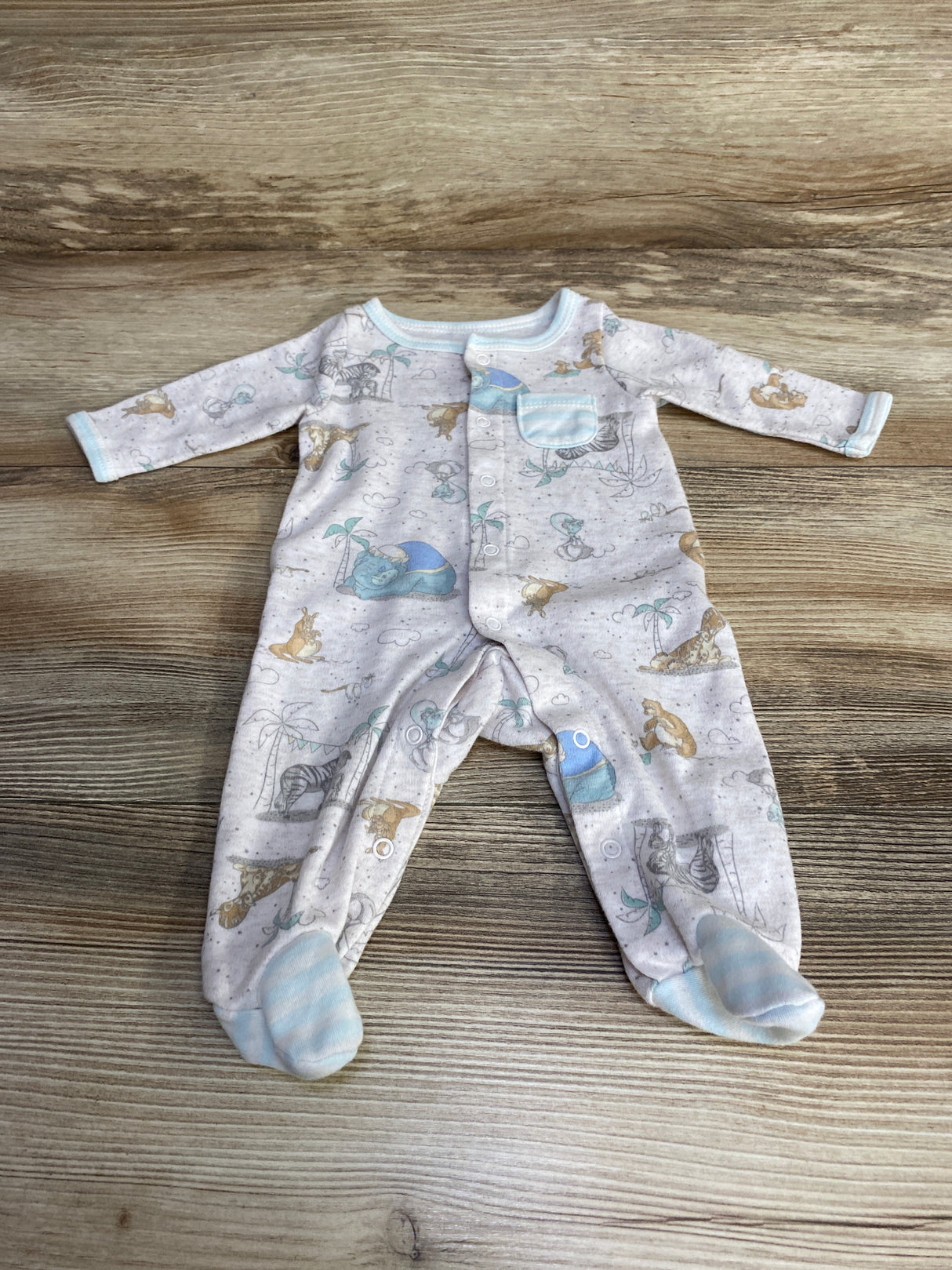 Disney Baby Sleeper Gray sz Newborn