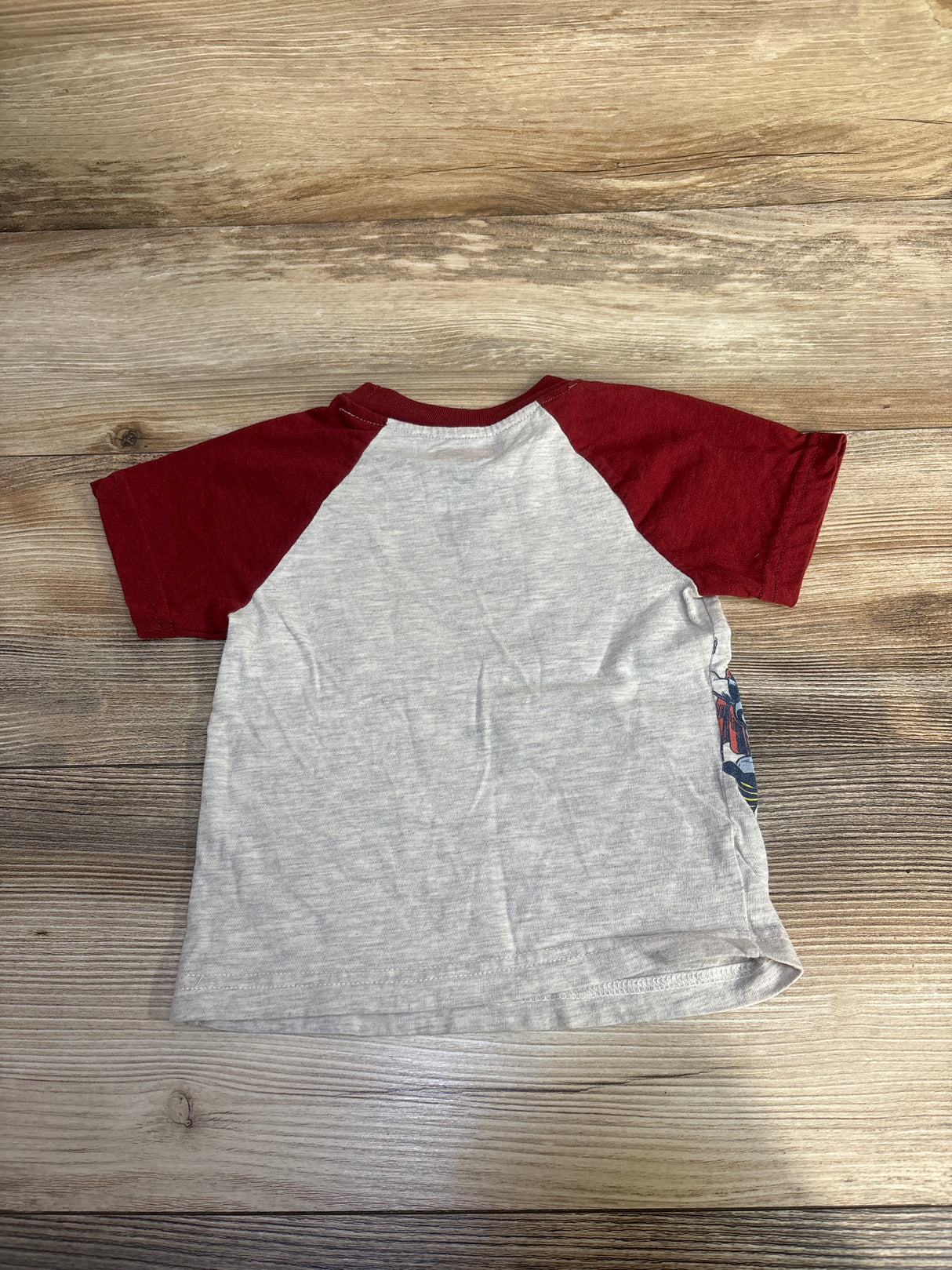 Marvel Avenger Short Sleeve Shirt Burgundy sz 18m