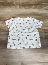 Pekkle Tool Print Shirt White sz 3m