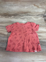 Baby Gap Cactus Print Pocket Shirt Red sz 12-18m