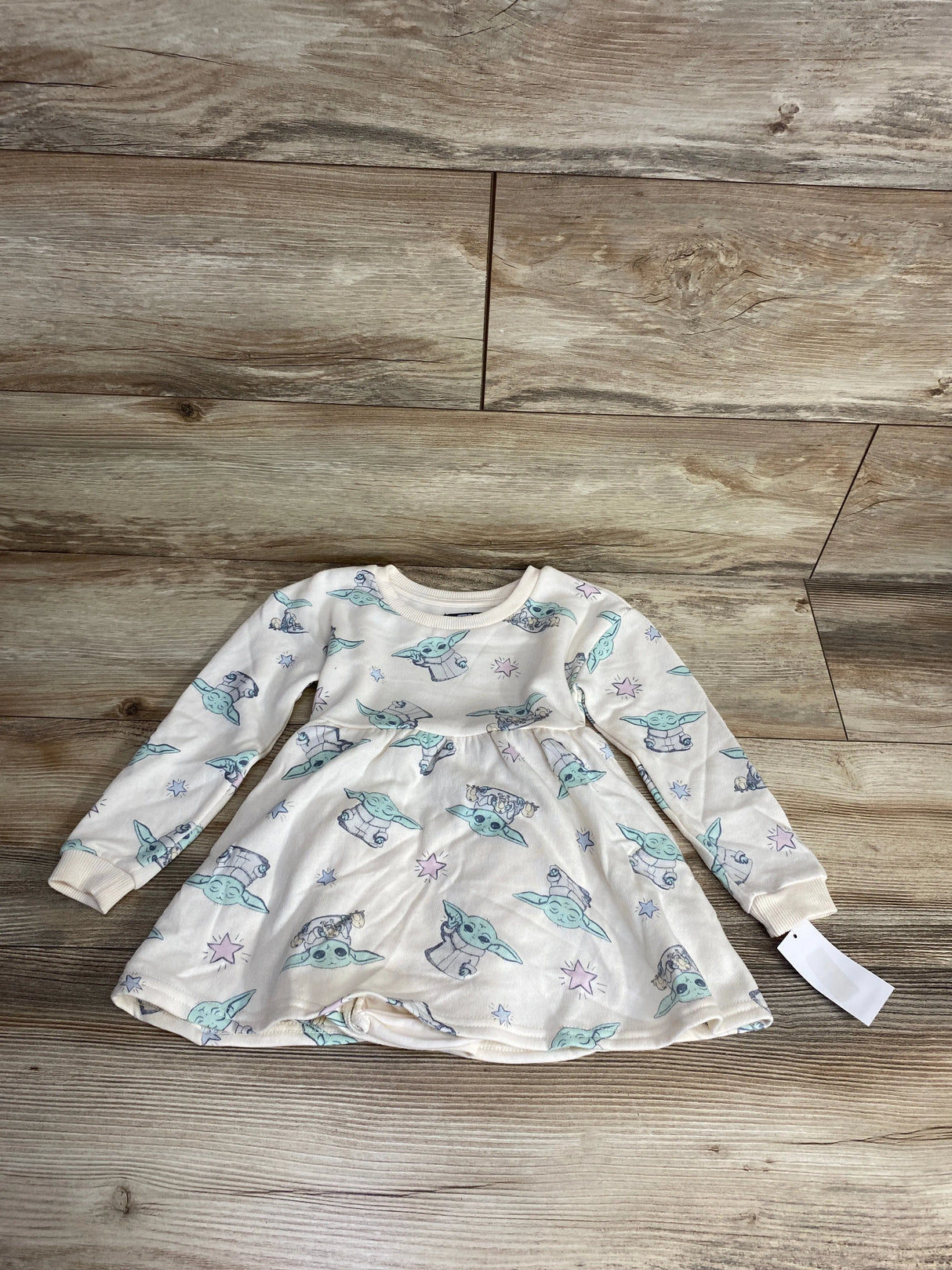 NEW Star Wars 2pc Sweater Knit Dress & Bloomers Cream sz 18m