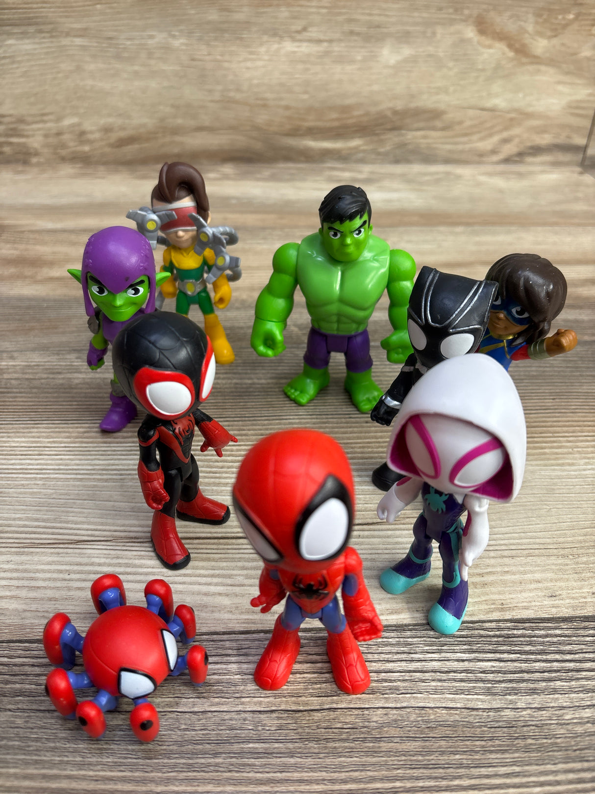 Marvel Spidey and his Amazing Friends Collection Pack Action Figures 9pk