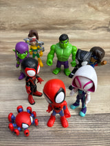 Marvel Spidey and his Amazing Friends Collection Pack Action Figures 9pk