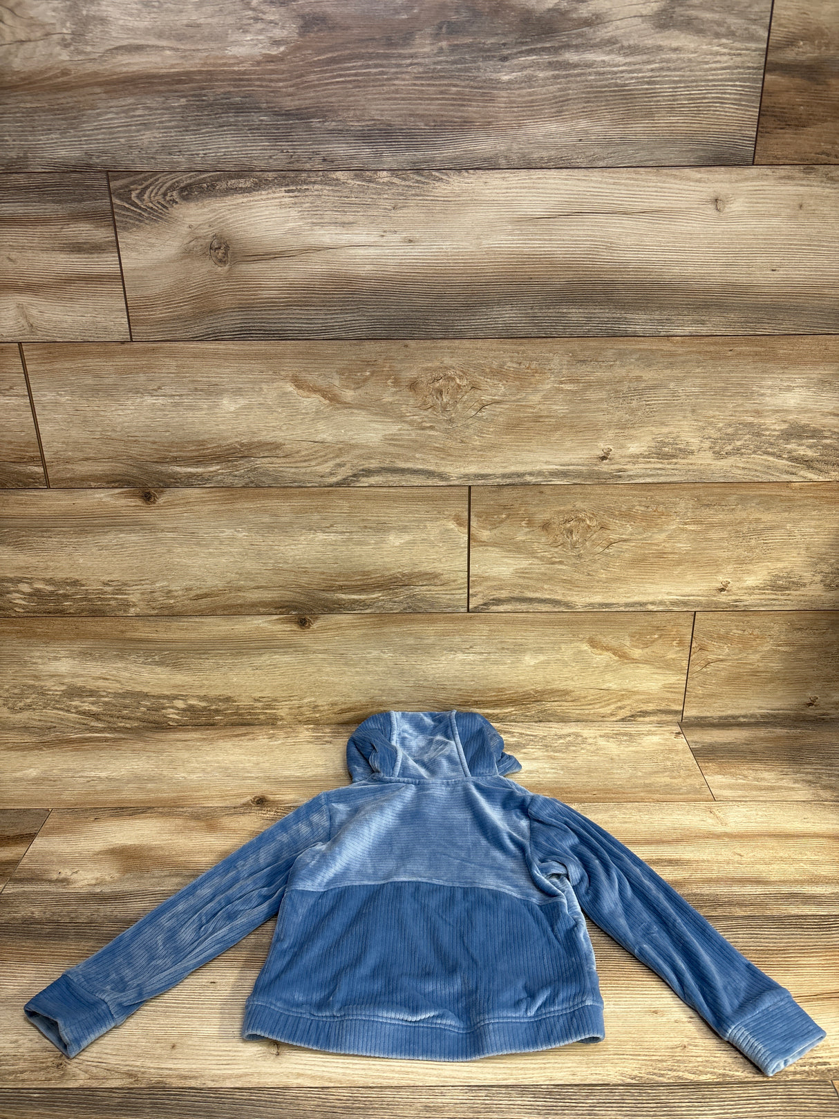 All in Motion Velour Long Sleeve Pullover Blue sz 4/5T