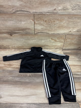 Adidas 2pc Tracksuit Black sz 6m