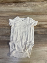 H&M Pointelle Kimono Bodysuit White sz Newborn