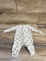 Modern Moments Floral Viscose Sleeper Beige sz 0-3m