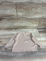 H&M Rib Knit Long Sleeve Shirt Tan sz 12m